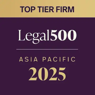 The Legal 500, Asia Pacific 2025 (Fintech)